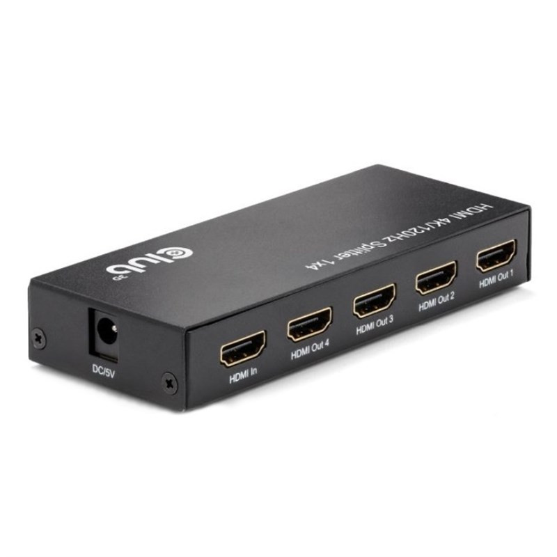 HDMI hub Club3D 4 porty HDMI, 4K120Hz