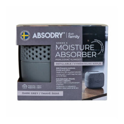 Absorber wilgotności Everbrand Absodry Duo Family Bag 3-series, Dark Grey