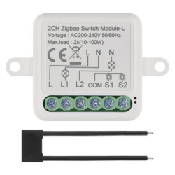 Moduł EMOS GoSmart spínací IP-2104SZ, ZigBee, 2-kanálový