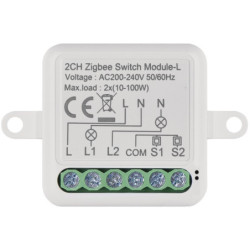 Moduł EMOS GoSmart spínací IP-2104SZ, ZigBee, 2-kanálový