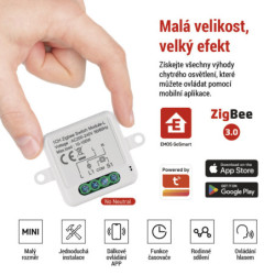 Moduł EMOS GoSmart spínací IP-2103SZ, ZigBee, 1-kanálový