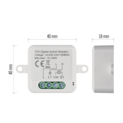 Moduł EMOS GoSmart spínací IP-2103SZ, ZigBee, 1-kanálový