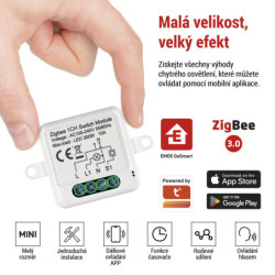 Moduł EMOS GoSmart spínací IP-2101SZ, ZigBee, 1-kanálový