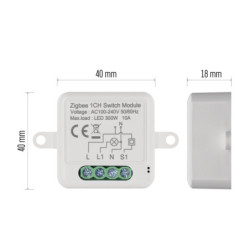 Moduł EMOS GoSmart spínací IP-2101SZ, ZigBee, 1-kanálový