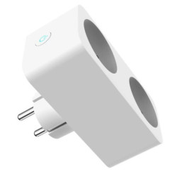 Gniazdko Smart Plug IMMAX NEO LITE SMART 2 zásuvka (FR)/ 16A/ Wi-Fi/ Google Assistant/ Amazon Alexa/ LIDL/ TUYA