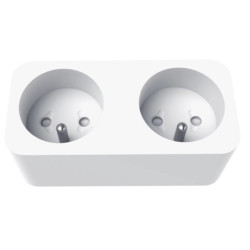 Gniazdko Smart Plug IMMAX NEO SMART 2 zásuvka (FR)/ 16A/ Zigbee/ Google Assistant/ Amazon Alexa/ LIDL/ TUYA