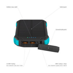 Powerbank LAMAX Journey 12 000mAh