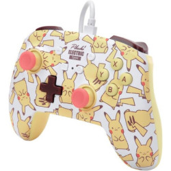 Kontroler PowerA Enhanced Wired pro Nintendo Switch - Pikachu Blush