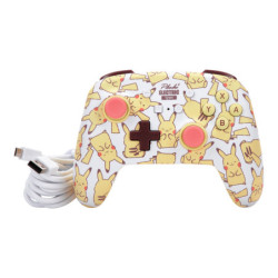 Kontroler PowerA Enhanced Wired pro Nintendo Switch - Pikachu Blush