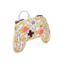 Kontroler PowerA Enhanced Wired pro Nintendo Switch - Pikachu Blush