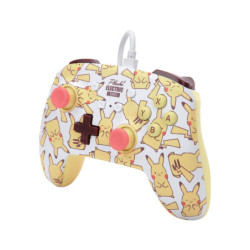 Kontroler PowerA Enhanced Wired pro Nintendo Switch - Pikachu Blush