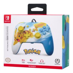 Kontroler PowerA Enhanced Wired pro Nintendo Switch - Pokémon: Pikachu Charge