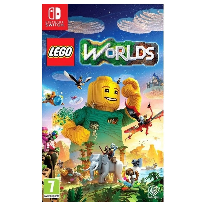 Gry Warner Bros Nintendo SWITCH Lego Worlds Ver2 (Code in a box)