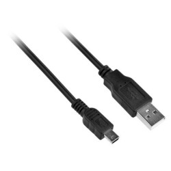 Kabel GoGEN USB A/MINI USB B, połączeniowy, 1,5 m, czarny