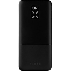 Powerbank FIXED Zen 10 s LCD displejem a výstupem PD 20W, 10 000 mAh - černá