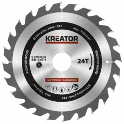 Tarcze do pił Kreator KRT020414 185mm 24T