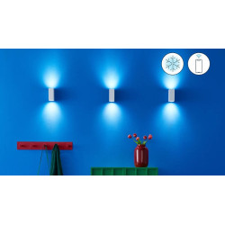 Kinkiet WiZ Up and Down Wall Spotlight 2x5W, RGB