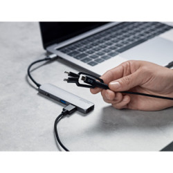 Kabel Epico 3v1 USB/USB-C, Lightning, Micro USB, 1,2m